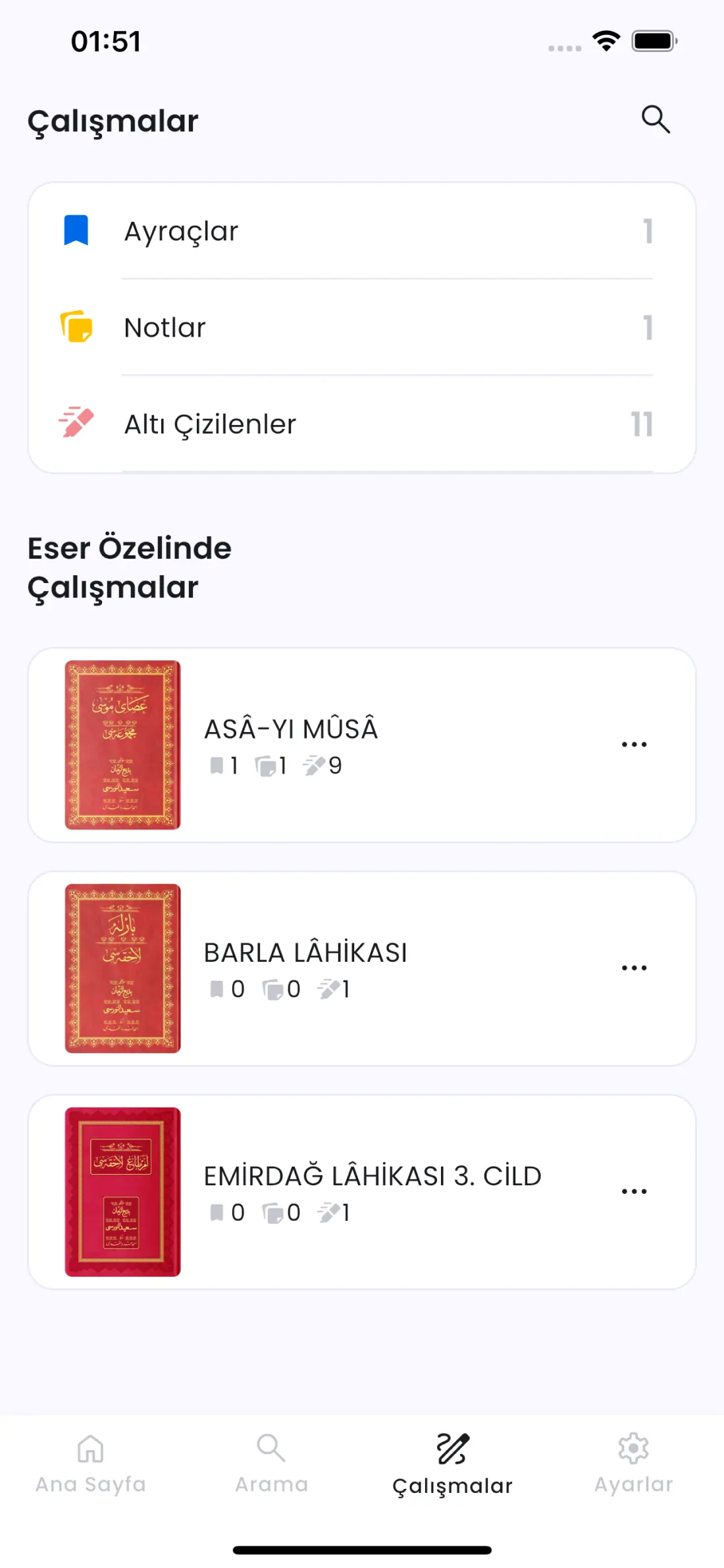 Uygulama ekran görüntüsü - Ana sayfa